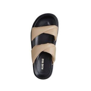 Alias Mae black & tan slides